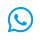 icona WahtsApp bianca